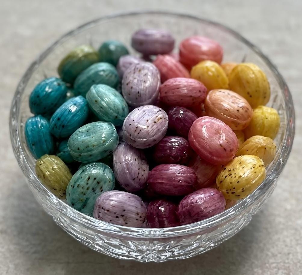 Lolly Bags – 6 x 50g Skeins Hand Dyed Pure Merino Yarn, 8ply, 100% Superwash Merino