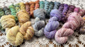 Colour Pop Mega Blanket Bits Deluxe Pack – 20 Mini Skeins + 5 x 50g Skeins Hand Dyed Merino, 8ply, 752m, 75% Merino 25% Nylon